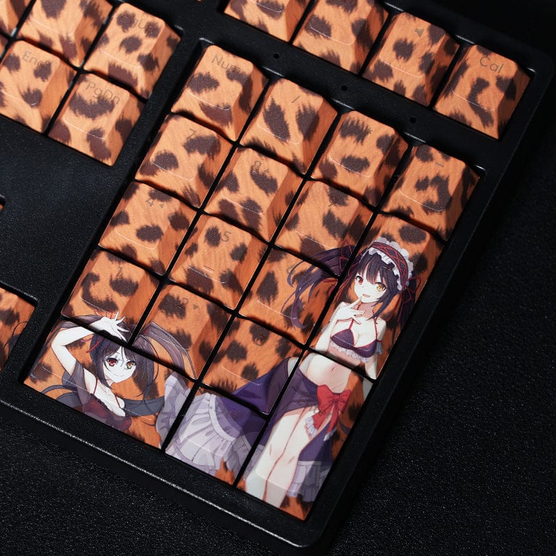My Anime Keycaps Complete Set Date A Live: Kurumi Tokisaki Backlit Keycap Set
