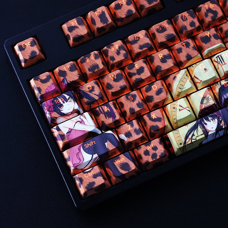 My Anime Keycaps Complete Set Date A Live: Kurumi Tokisaki Backlit Keycap Set
