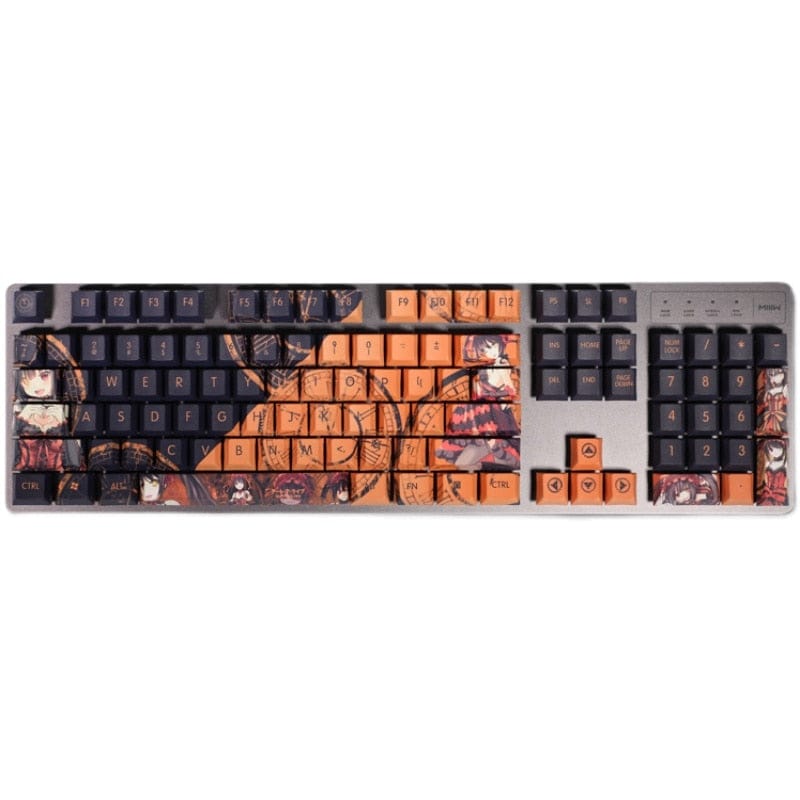 My Anime Keycaps Complete Set Date A Live: Kurumi Tokisaki Black Keycap Set