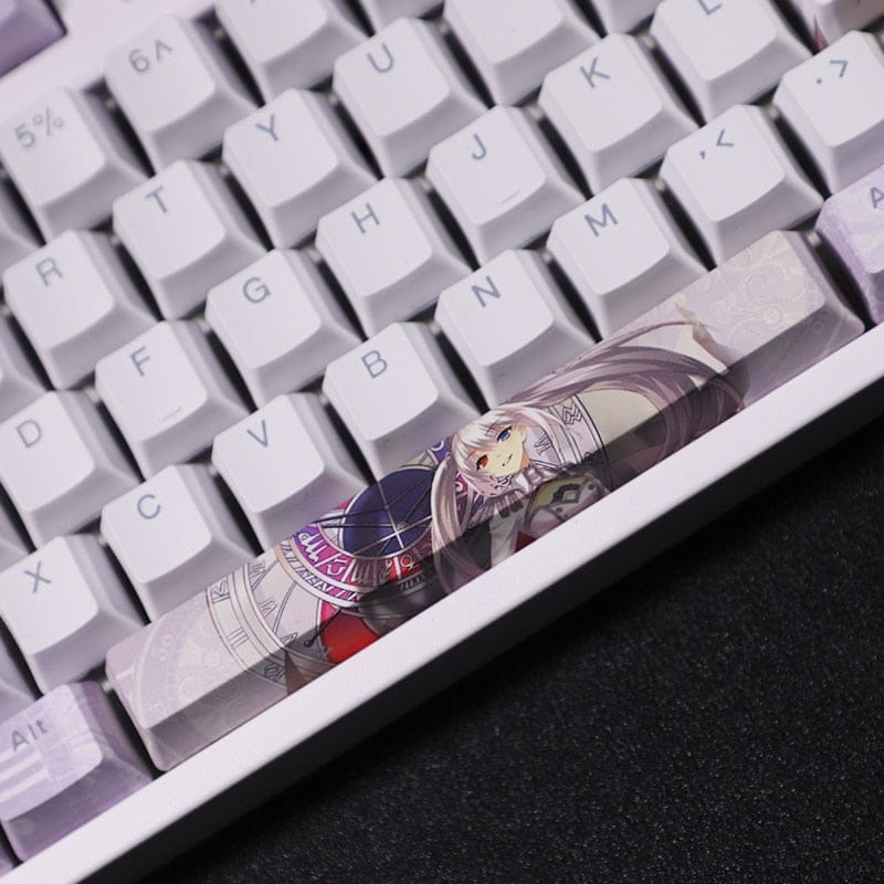 My Anime Keycaps Complete Set Date A Live: Kurumi Tokisaki Bullet Backlit Keycap Set
