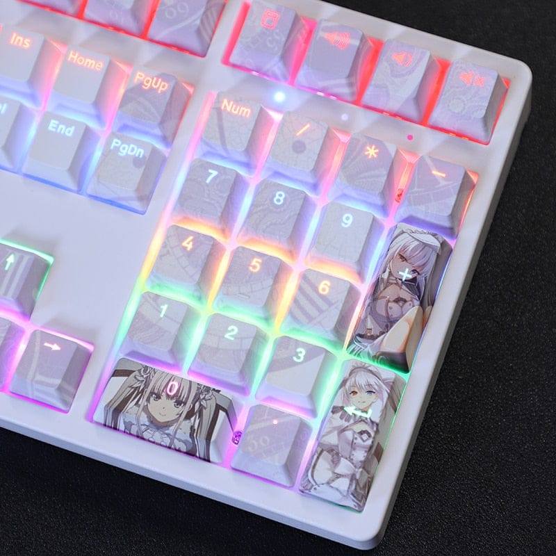 My Anime Keycaps Complete Set Date A Live: Kurumi Tokisaki Bullet Backlit Keycap Set