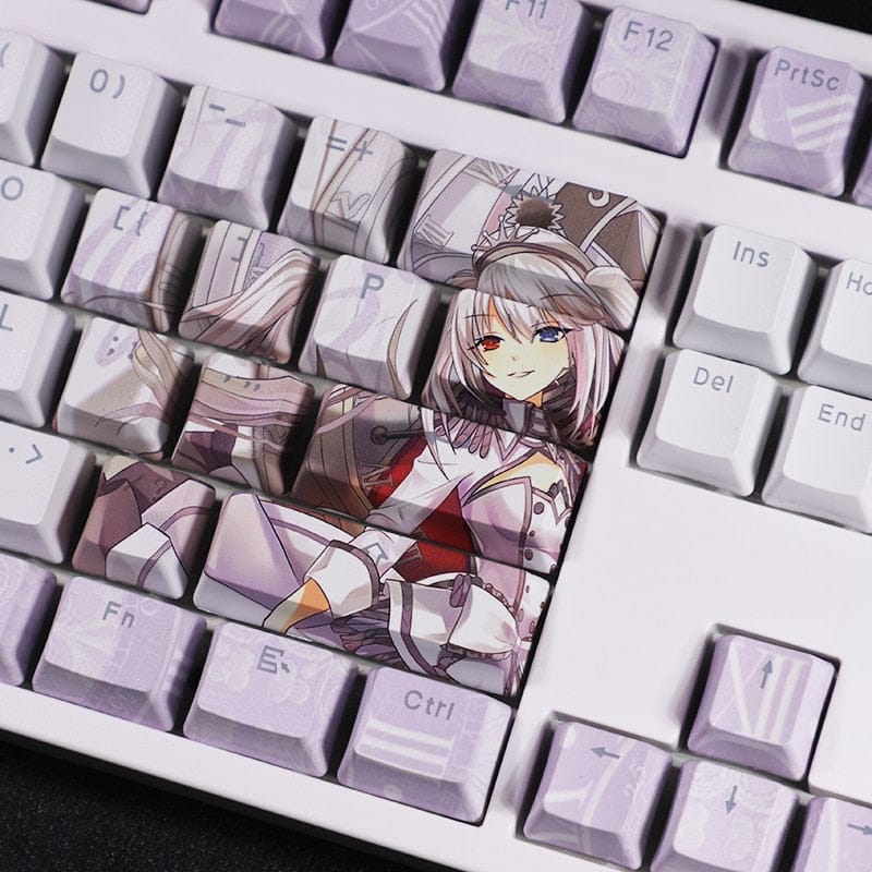 My Anime Keycaps Complete Set Date A Live: Kurumi Tokisaki Bullet Backlit Keycap Set