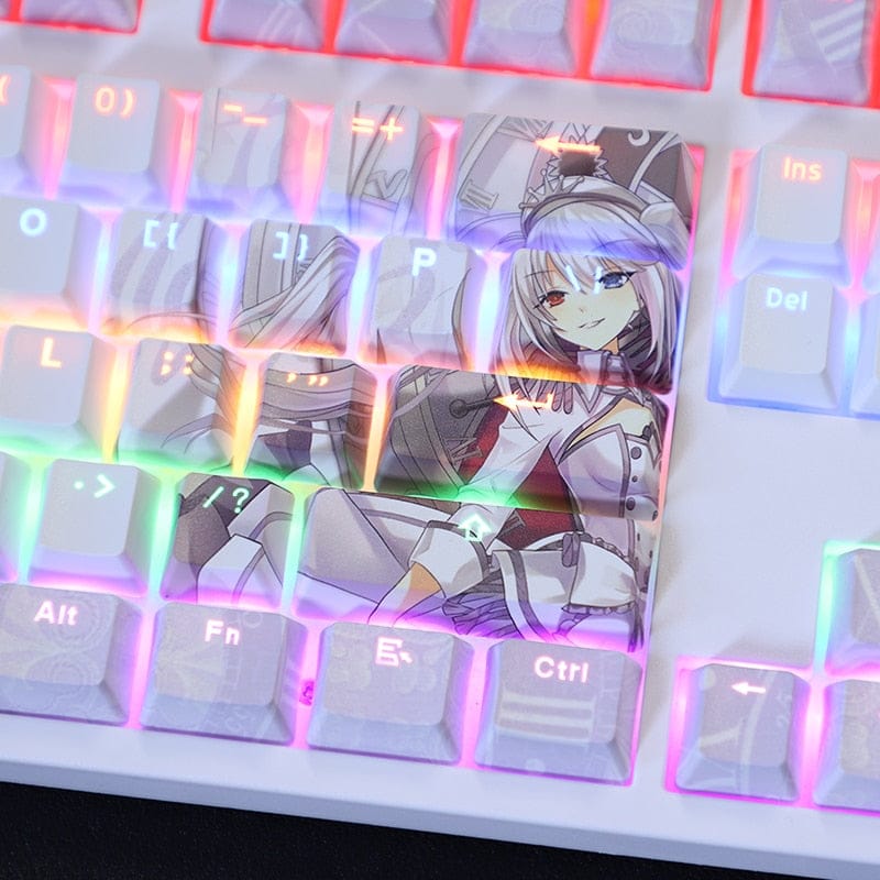 My Anime Keycaps Complete Set Date A Live: Kurumi Tokisaki Bullet Backlit Keycap Set