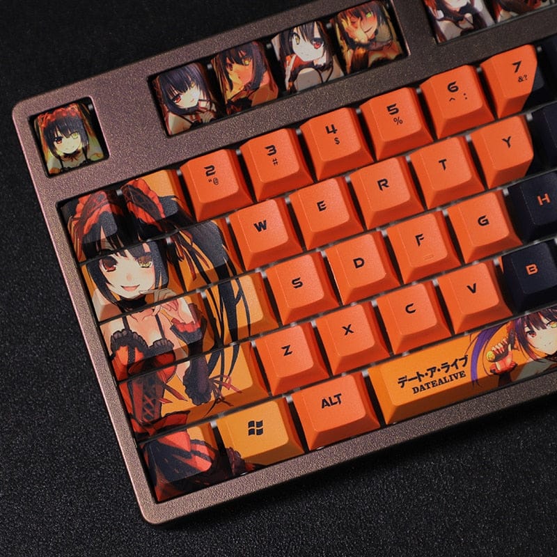 My Anime Keycaps Complete Set Date A Live: Kurumi Tokisaki Keycap Set