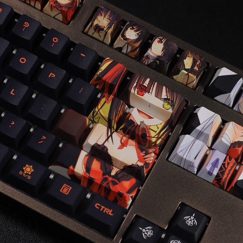 My Anime Keycaps Complete Set Date A Live: Kurumi Tokisaki Keycap Set