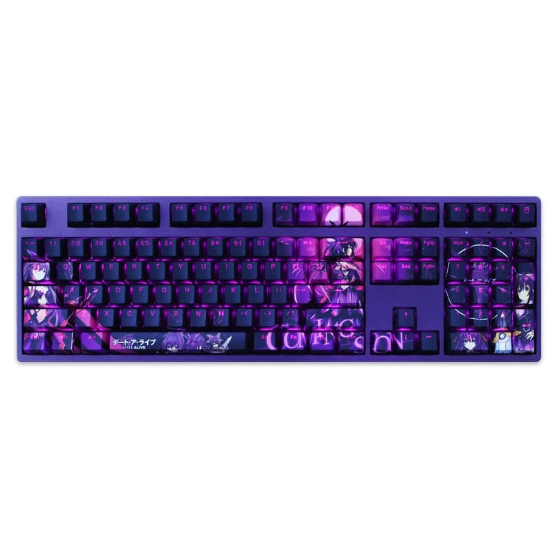 My Anime Keycaps Complete Set Date A Live: Tohka Yatogami Backlit Keycap Set