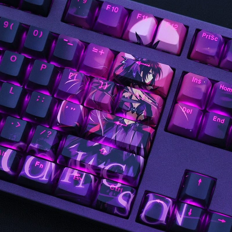 My Anime Keycaps Complete Set Date A Live: Tohka Yatogami Backlit Keycap Set