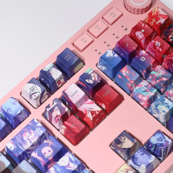 Demon Slayer Keycap Set