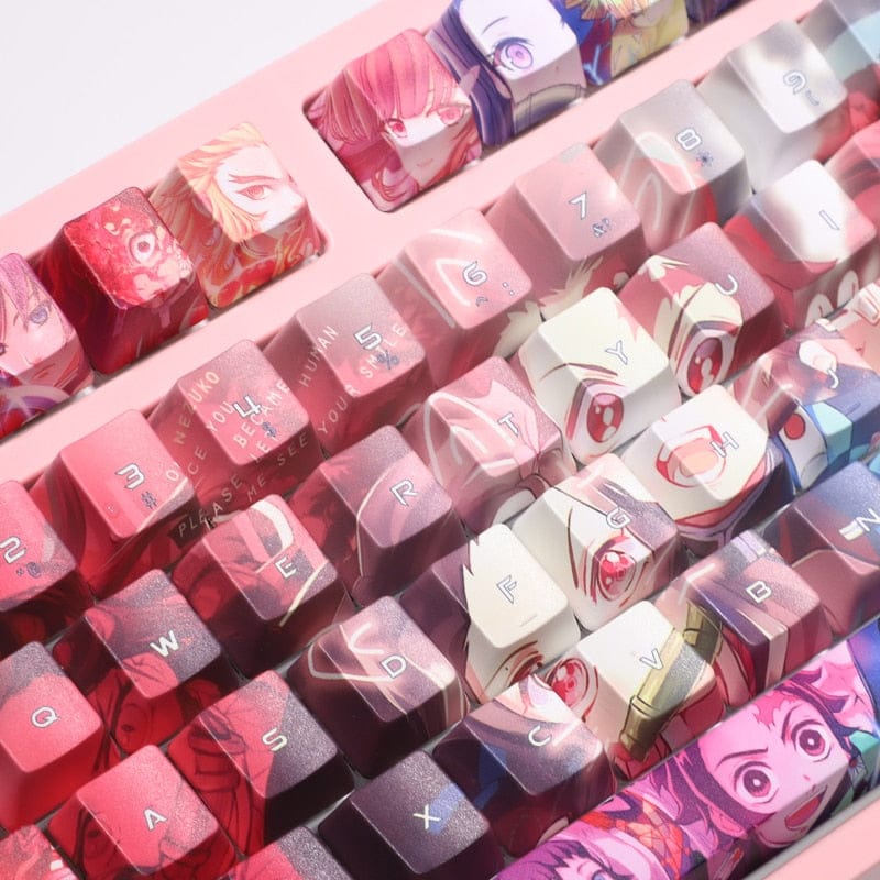 Demon Slayer Keycap Set