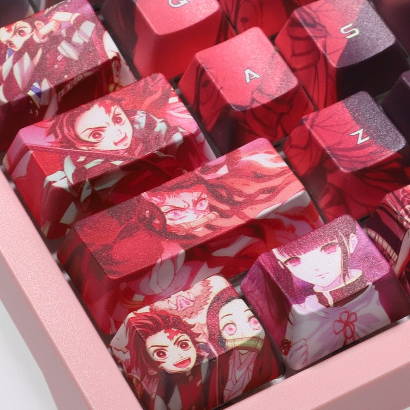 My Anime Keycaps Complete Set Demon Slayer: Keycap Set