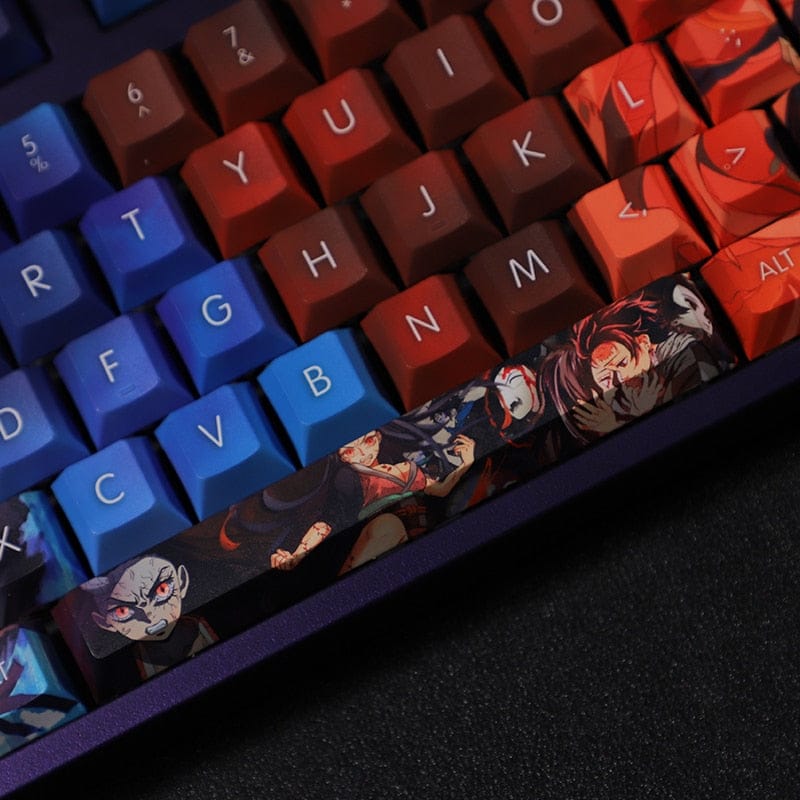 My Anime Keycaps Complete Set Demon Slayer: Nezuko Kamado And Tanjiro Kamado Keycap Set