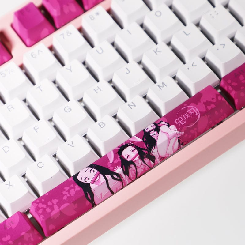 My Anime Keycaps Complete Set Demon Slayer: Nezuko Kamado Backlit Keycap Set