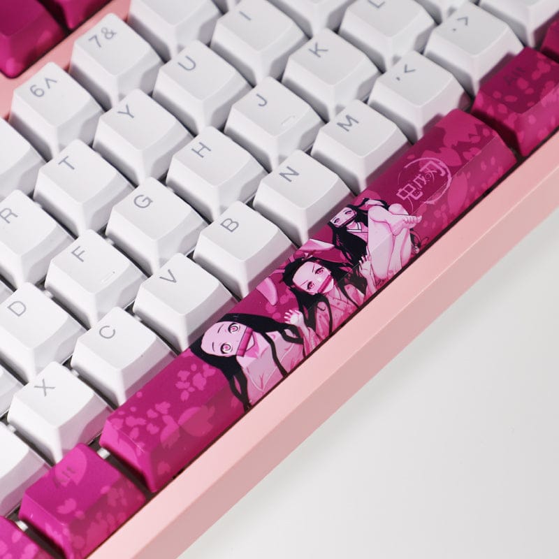 My Anime Keycaps Complete Set Demon Slayer: Nezuko Kamado Backlit Keycap Set