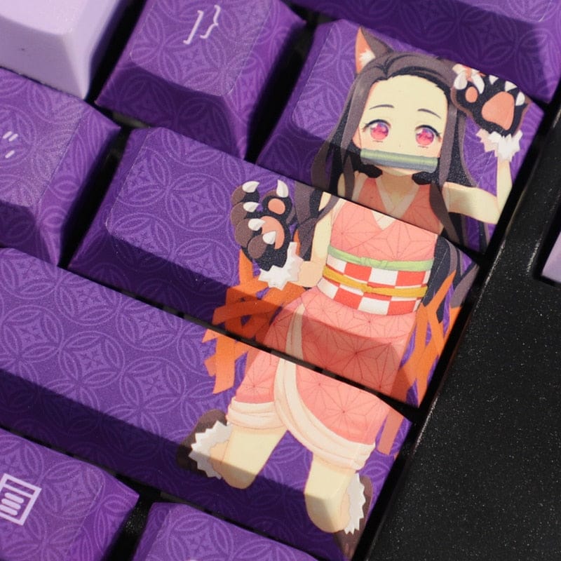 My Anime Keycaps Complete Set Demon Slayer: Nezuko Kamado Keycap Set