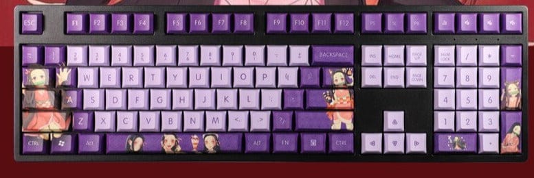 My Anime Keycaps Complete Set Demon Slayer: Nezuko Kamado Keycap Set