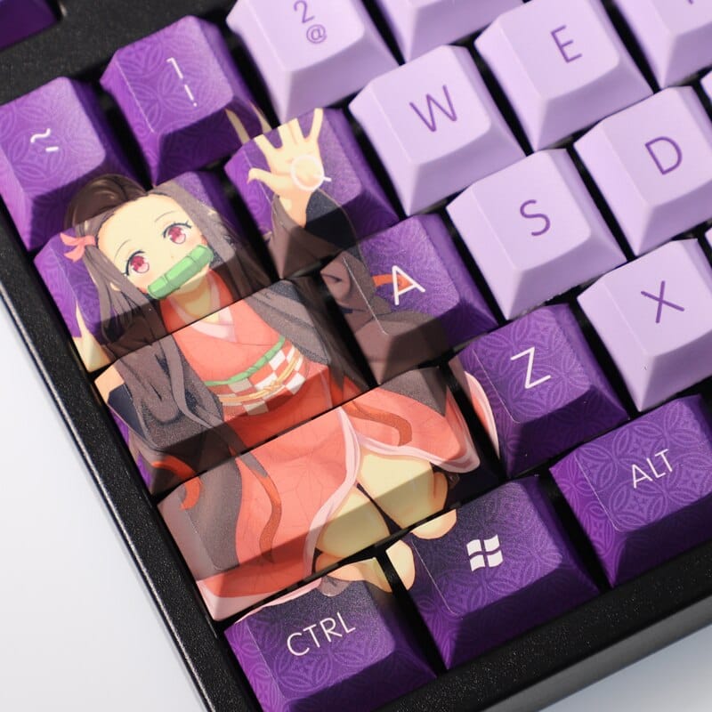 My Anime Keycaps Complete Set Demon Slayer: Nezuko Kamado Keycap Set