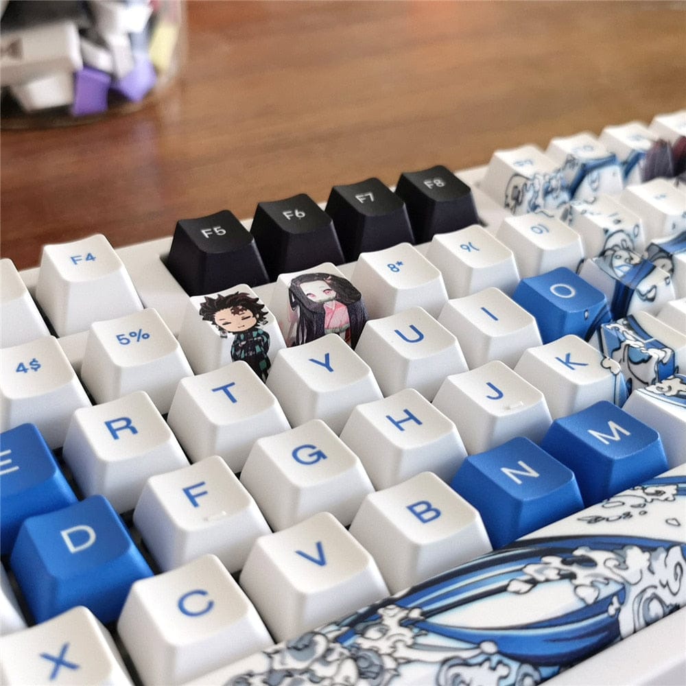 My Anime Keycaps Complete Set Demon Slayer: Tanjiro Kamado Keycap Set