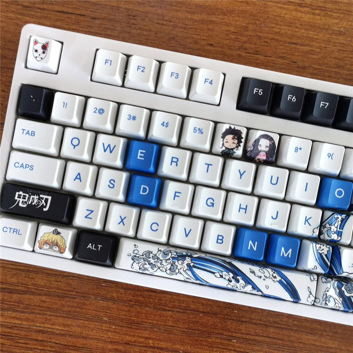 Demon Slayer Keycap Set - My Anime Keycaps