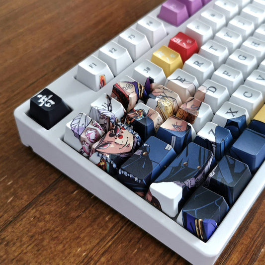 My Anime Keycaps Complete Set Demon Slayer: Tengen Uzui Keycap Set