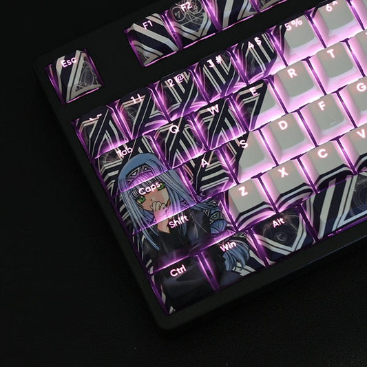 My Anime Keycaps Complete Set Elemental Gelade: Reverie Metherlence Backlit Keycap Set