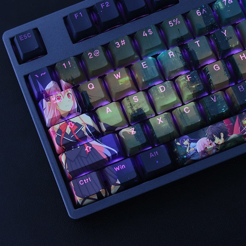 My Anime Keycaps Complete Set Engage Kiss: Keycap Set