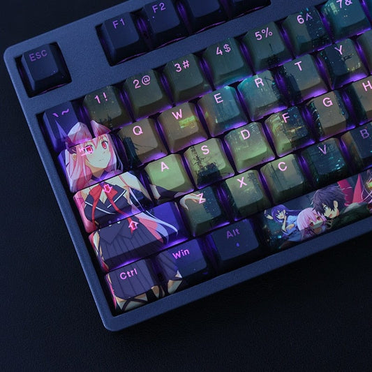 My Anime Keycaps Complete Set Engage Kiss: Keycap Set