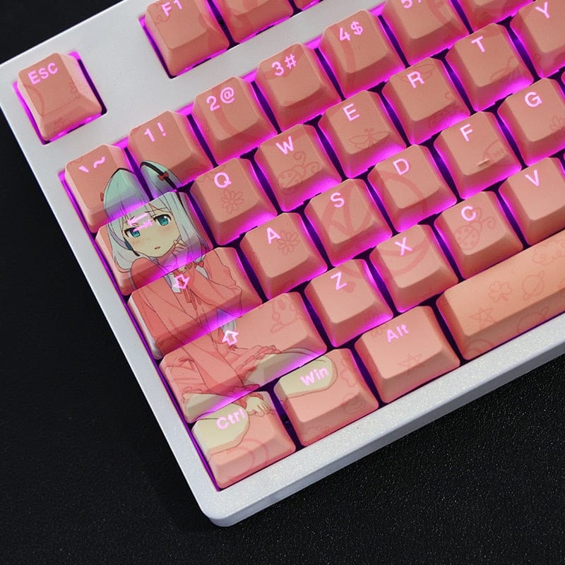 My Anime Keycaps Complete Set Eromanga Sensei: Sagiri Izumi Backlit Keycap Set