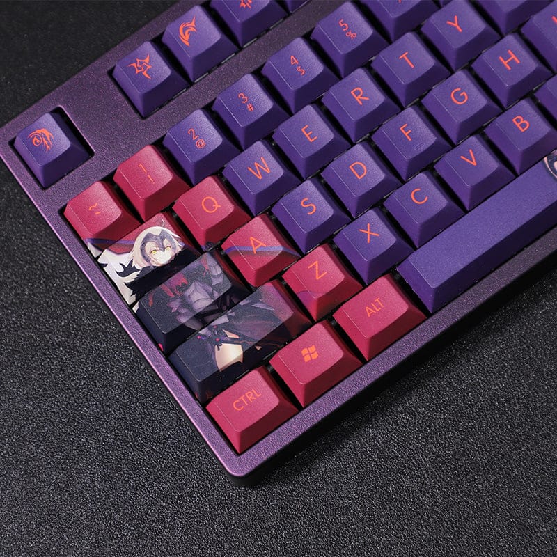 My Anime Keycaps Complete Set Fate: Jeanne Keycap Set