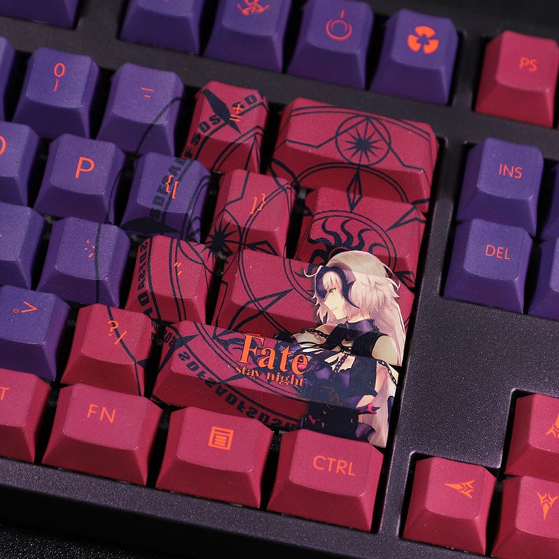 My Anime Keycaps Complete Set Fate: Jeanne Keycap Set