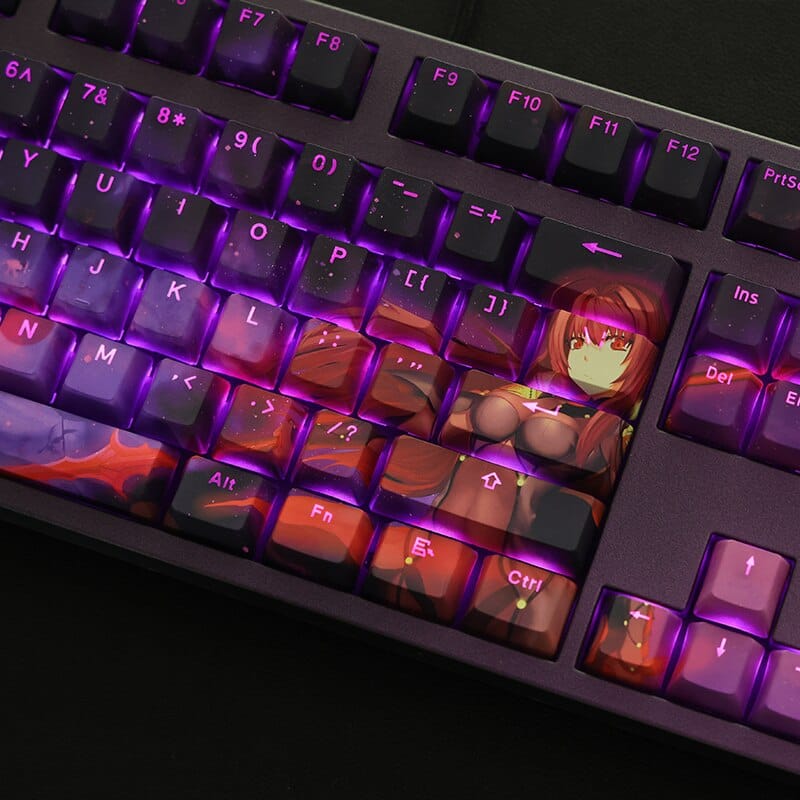My Anime Keycaps Complete Set Fate: Saber Backlit Keycap Set