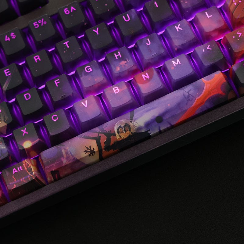 My Anime Keycaps Complete Set Fate: Saber Backlit Keycap Set