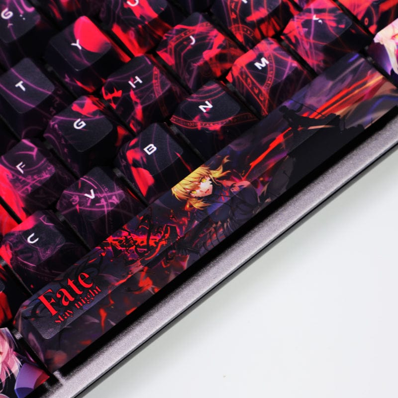 My Anime Keycaps Complete Set Fate: Saber Keycap Set