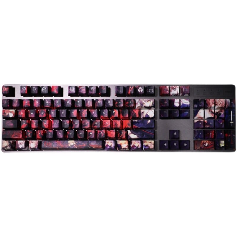 My Anime Keycaps Complete Set Fate: Saber Keycap Set