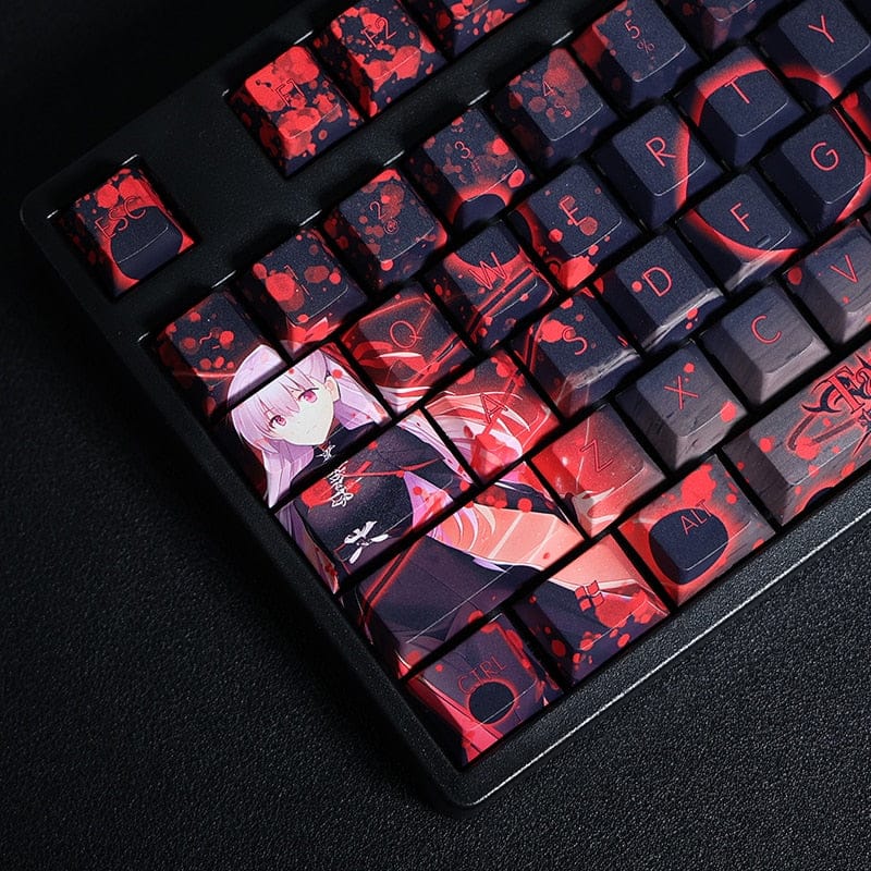 My Anime Keycaps Complete Set Fate: Sakura Matou Keycap Set