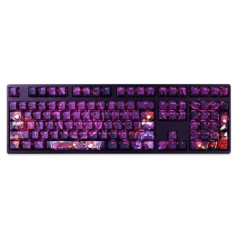 My Anime Keycaps Complete Set Fate: Scathach Backlit Keycap Set