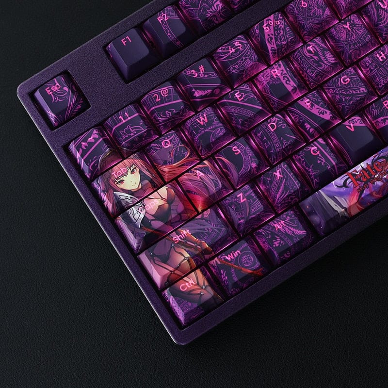 My Anime Keycaps Complete Set Fate: Scathach Backlit Keycap Set