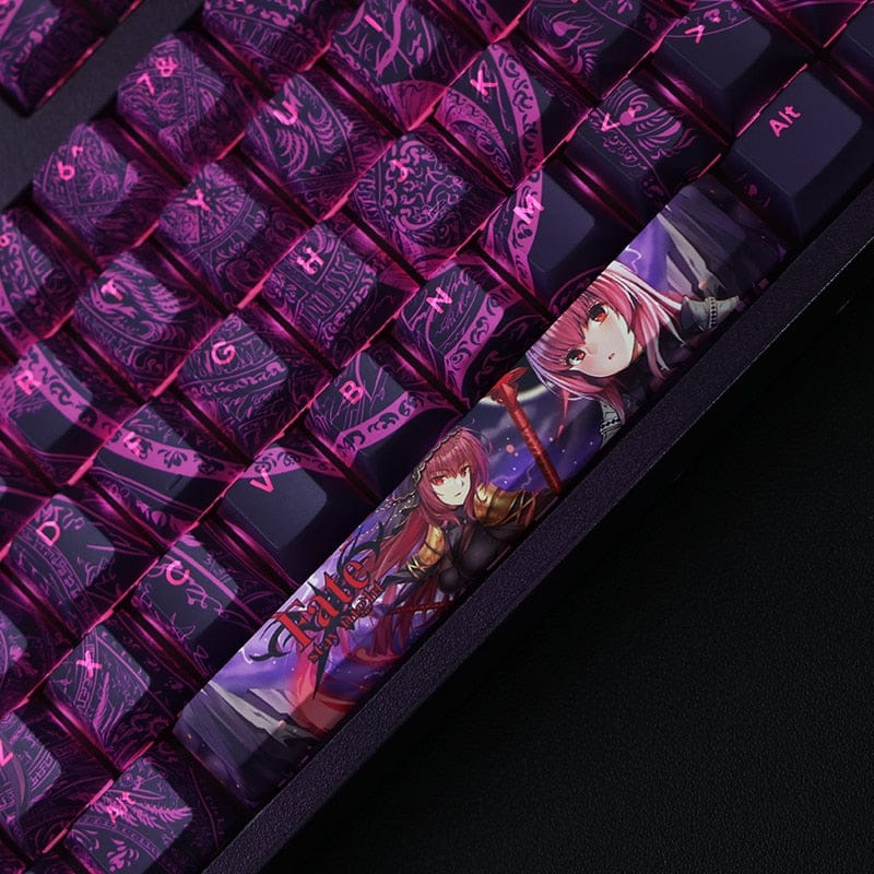 My Anime Keycaps Complete Set Fate: Scathach Backlit Keycap Set
