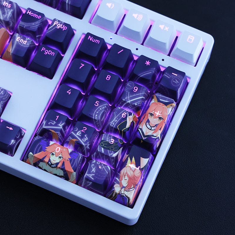 My Anime Keycaps Complete Set Fate: Tamamo-no-Mae Backlit Keycap Set