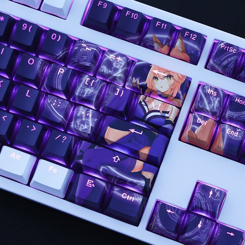 My Anime Keycaps Complete Set Fate: Tamamo-no-Mae Backlit Keycap Set