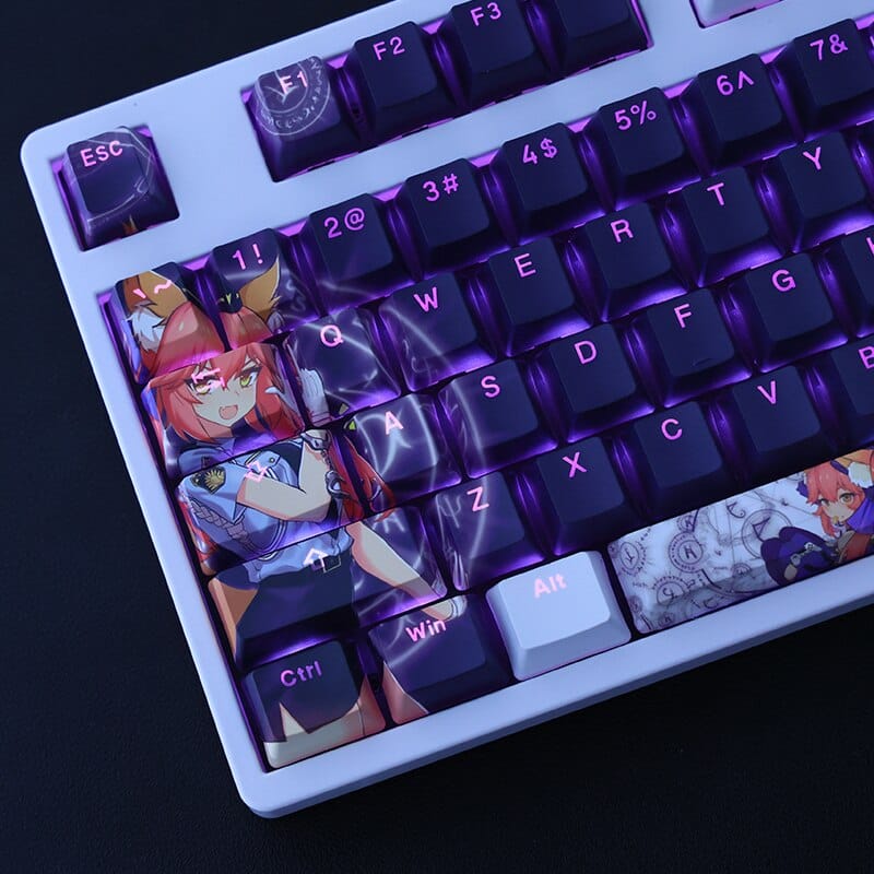 My Anime Keycaps Complete Set Fate: Tamamo-no-Mae Backlit Keycap Set