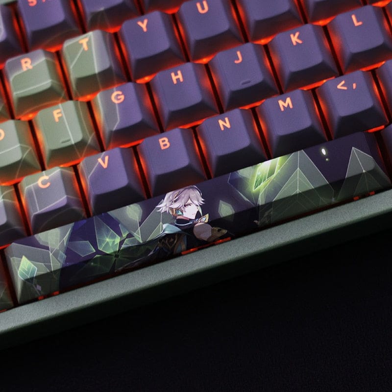 My Anime Keycaps Complete Set Genshin Impact: Alhaitham Backlit Keycap Set
