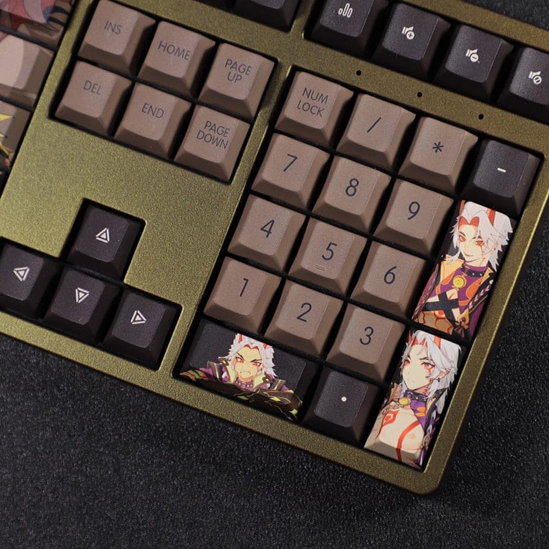 My Anime Keycaps Complete Set Genshin Impact: Arataki Itto Keycap Set