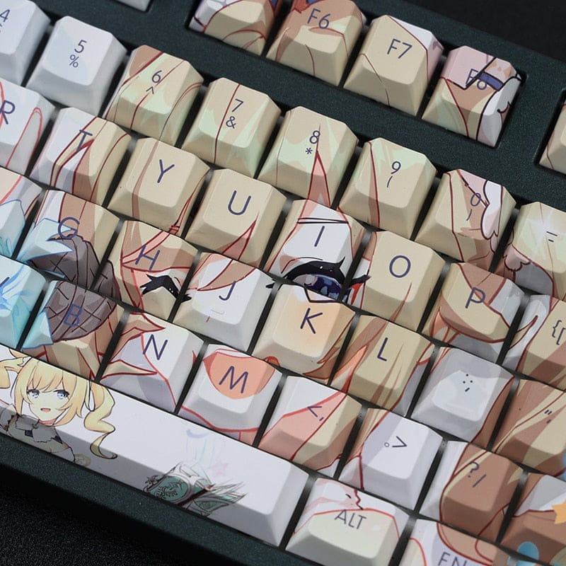 My Anime Keycaps Complete Set Genshin Impact: Barbara Keycap Set