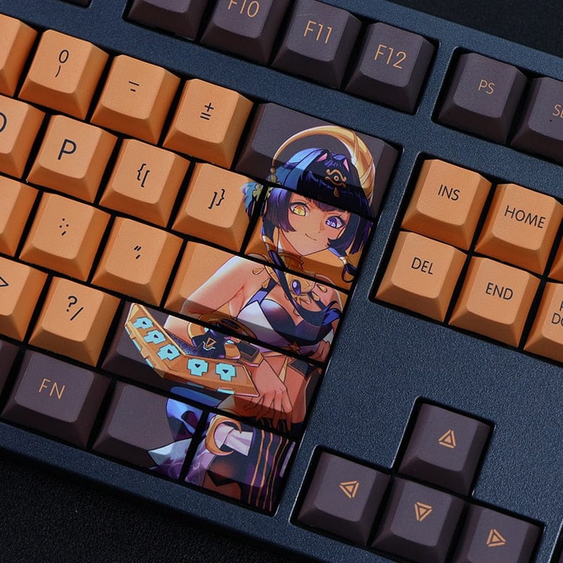 My Anime Keycaps Complete Set Genshin Impact: Candace Keycap Set