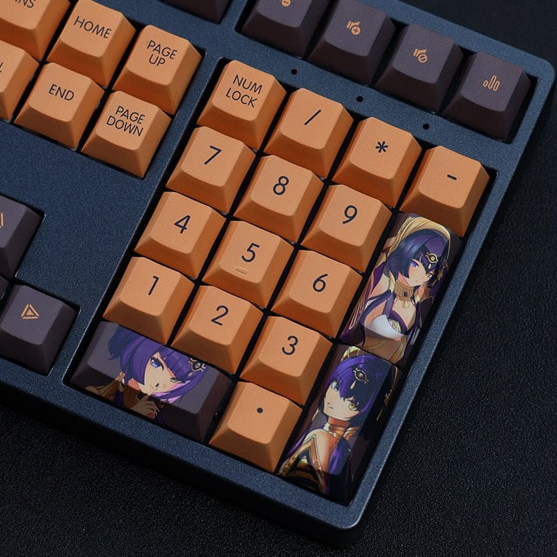 My Anime Keycaps Complete Set Genshin Impact: Candace Keycap Set