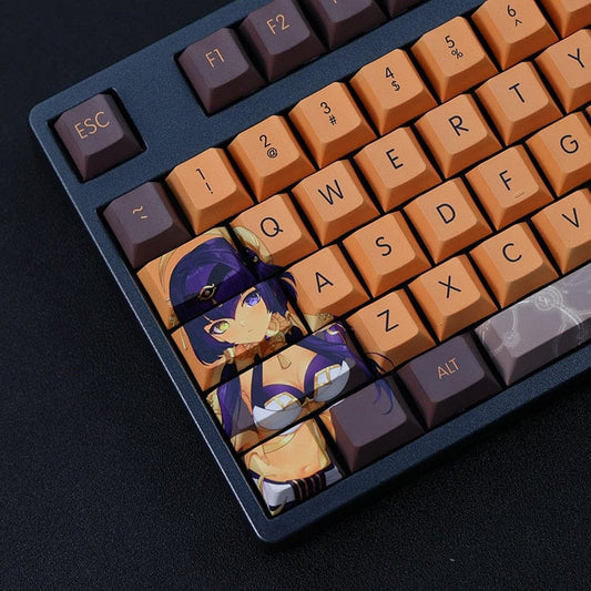 My Anime Keycaps Complete Set Genshin Impact: Candace Keycap Set