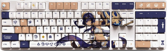 My Anime Keycaps Complete Set Genshin Impact: Candace OEM Keycap Set