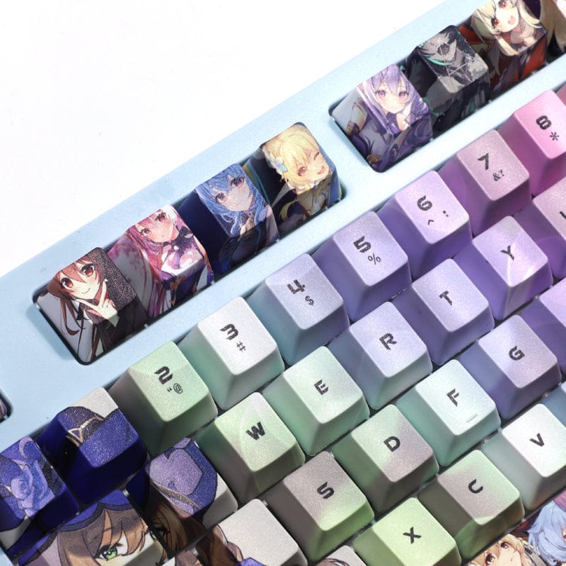 My Anime Keycaps Complete Set Genshin Impact: Characters Keycap Set