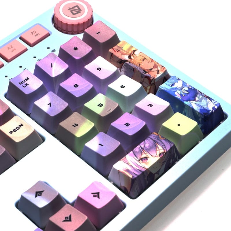 My Anime Keycaps Complete Set Genshin Impact: Characters Keycap Set