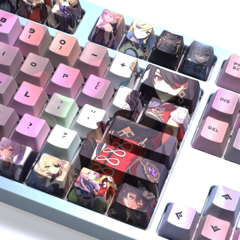 My Anime Keycaps Complete Set Genshin Impact: Characters Keycap Set